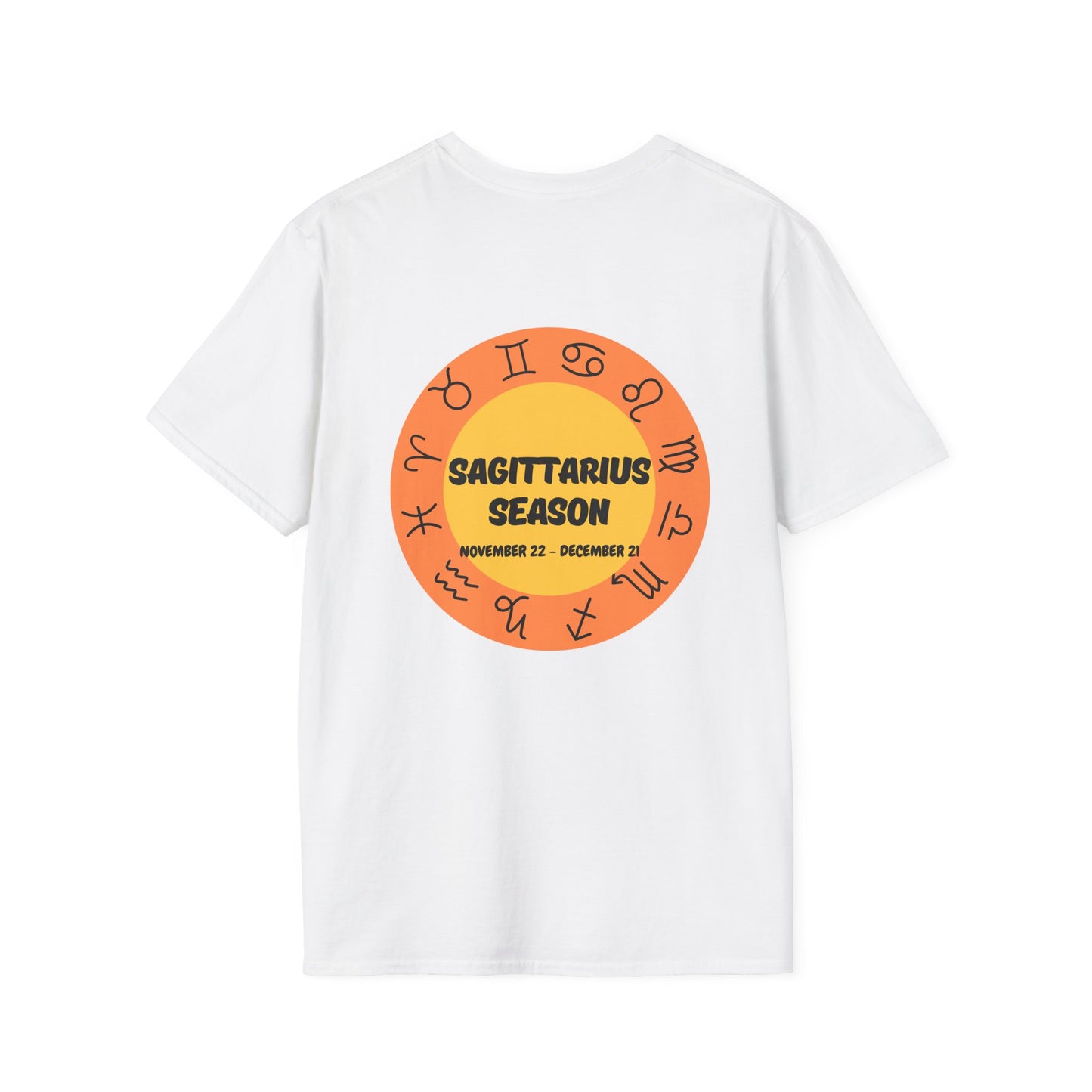 Sagittarius Season Zodiac T-Shirt - Unisex Softstyle Tee