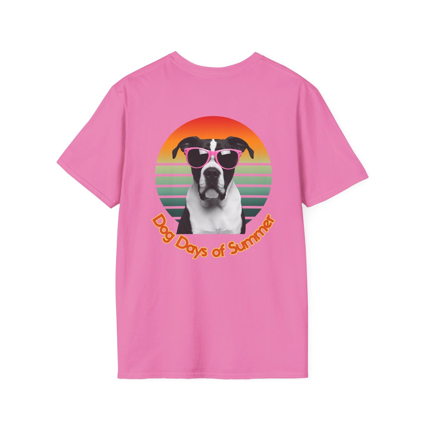 Cane Corso, Dog Days of Summer T-Shirt, Unisex Summer Tee, Fun Pet Apparel, Casual Dog Lover Gift, Vibrant Graphic Tee