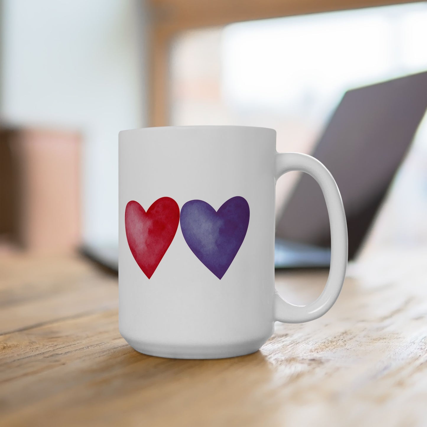 Coleman Love Themed Ceramic Mug, 11 oz. or 15 oz.