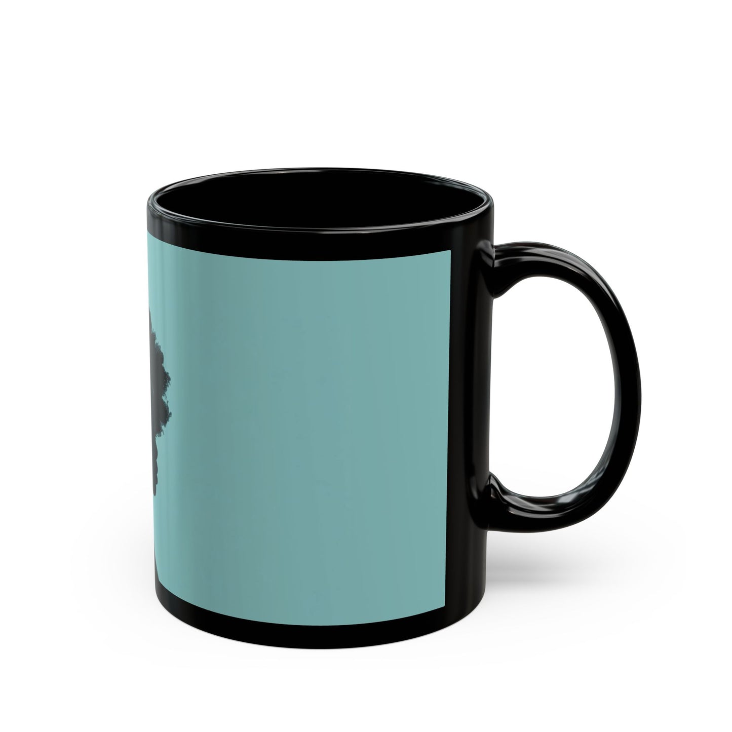 Chill 2 Coffee Mug, Afro Woman Listening to Music, Ceramic Mug (11oz)