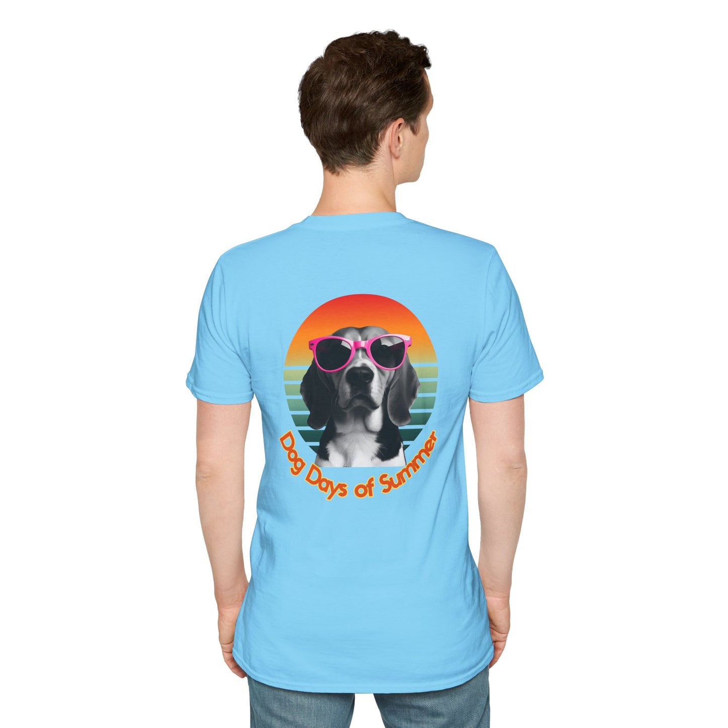 Beagle Unisex T-Shirt - Dog Days of Summer Design