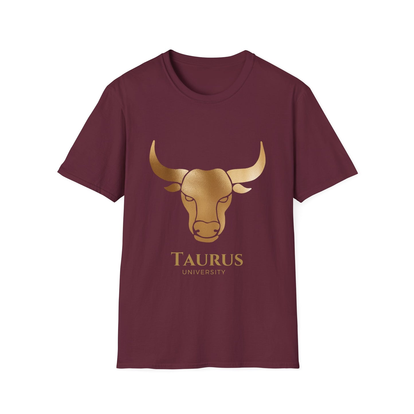 Taurus Zodiac Unisex T-Shirt - Softstyle Tee for Birthdays and Bull Lovers
