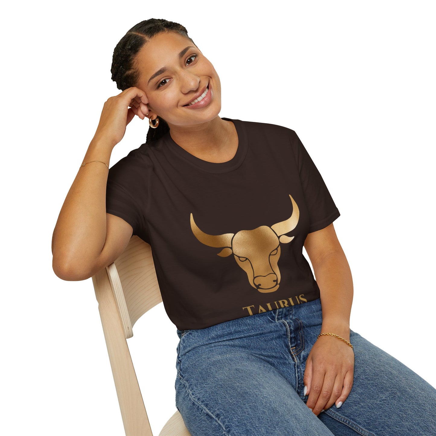 Taurus Zodiac Unisex T-Shirt - Softstyle Tee for Birthdays and Bull Lovers