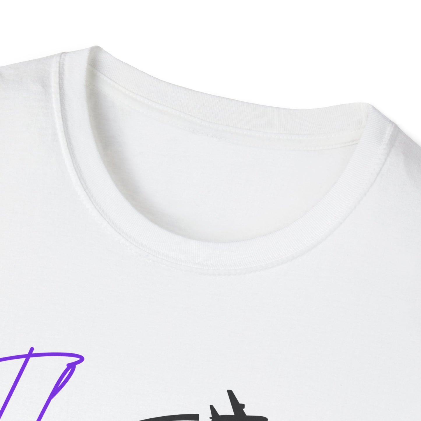 Fly Girl Unisex T-Shirt (Purple), Travel T-Shirt, Adventure Apparel, Gift for Travelers, Summer Style, Creating Memories Shirt