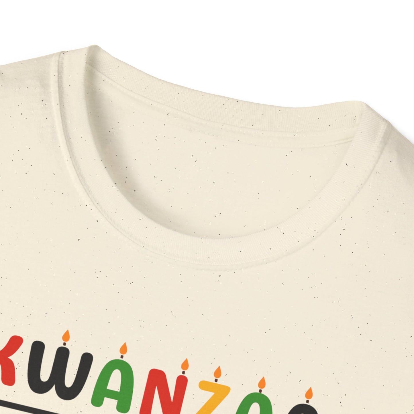 Ujamaa, Kwanzaa T-Shirt, Unisex Softstyle Tee for Holidays, Cultural Celebration Apparel, Family Gatherings, Gift for Kwanzaa