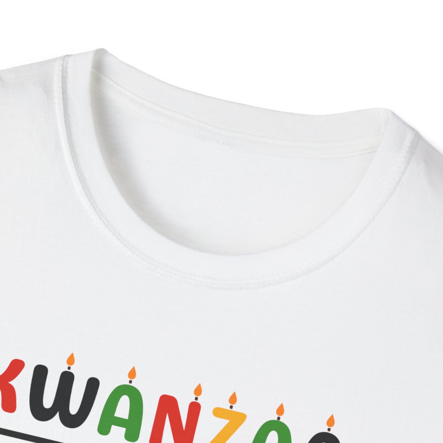 Ujamaa, Kwanzaa T-Shirt, Unisex Softstyle Tee for Holidays, Cultural Celebration Apparel, Family Gatherings, Gift for Kwanzaa