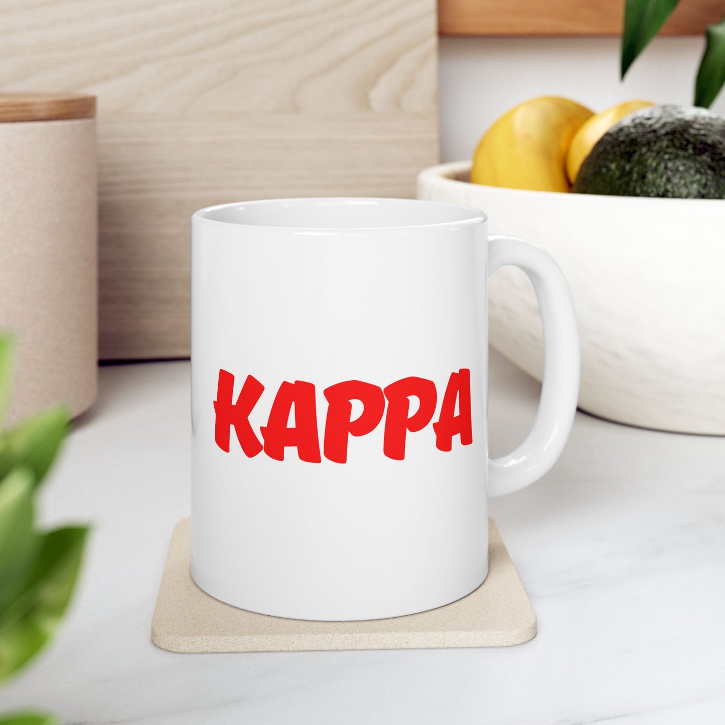 Divine 9 Fraternity Inspired- KAPPA: Ceramic Mug