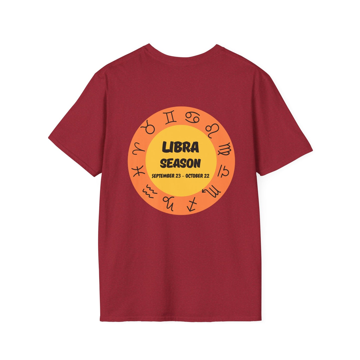 Libra Season Birthday Zodiac Unisex T-Shirt