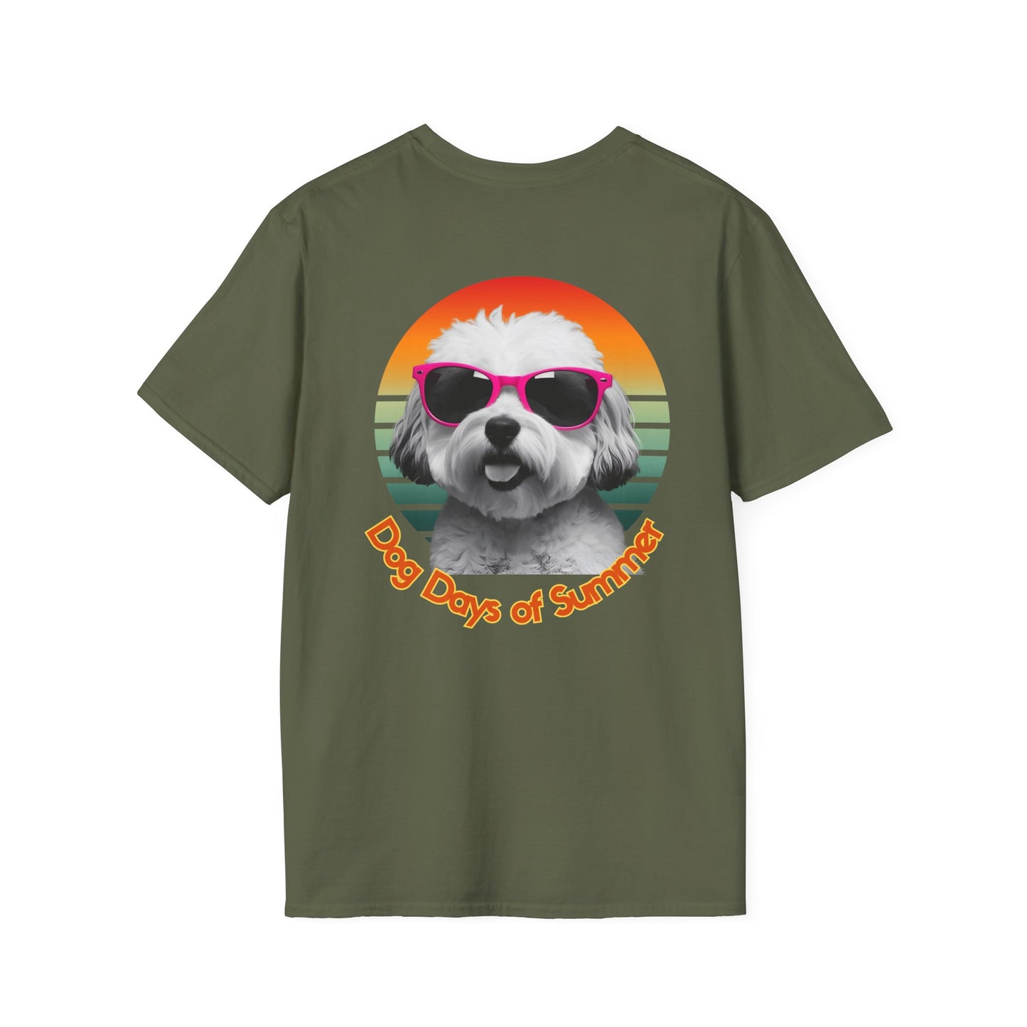 Bichon Frise Dog Days of Summer Unisex T-Shirt