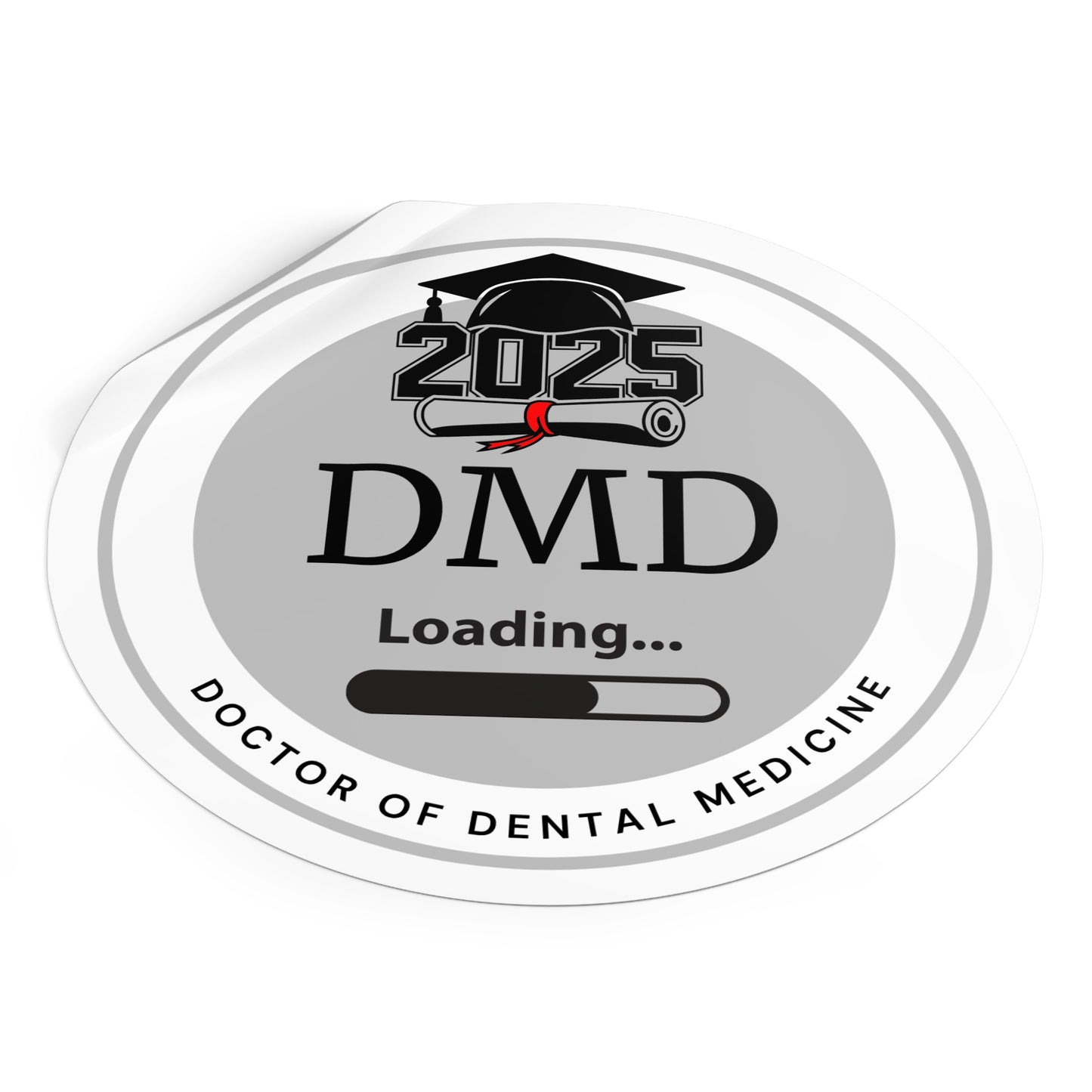 Vinyl Sticker - DMD Sticker, Doctor of Dental Medicine, Future Doctor, Graduation Loading