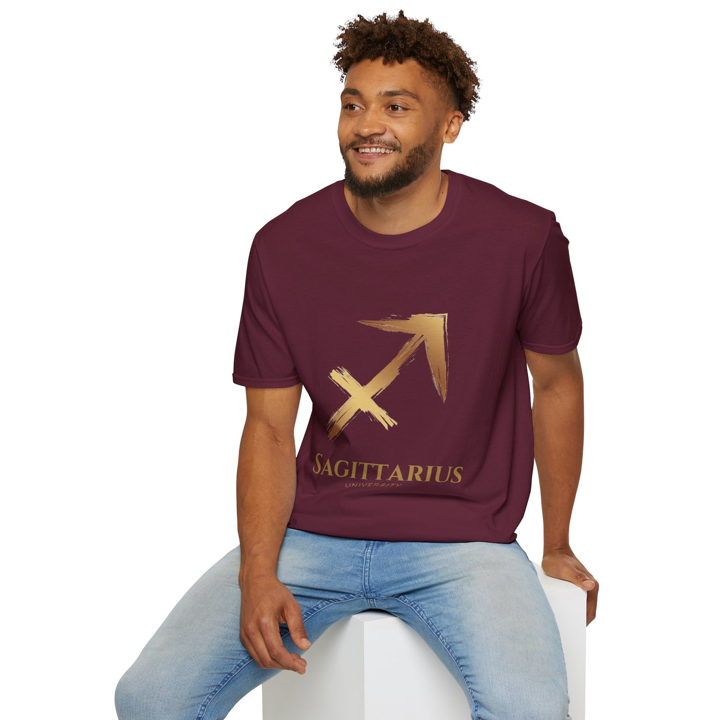 Sagittarius Zodiac T-Shirt - Unisex Softstyle Tee