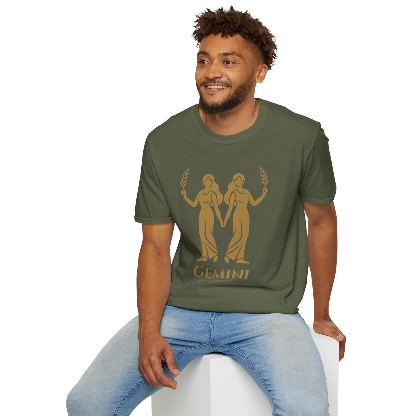 Gemini Birthday Zodiac Unisex Softstyle T-Shirt