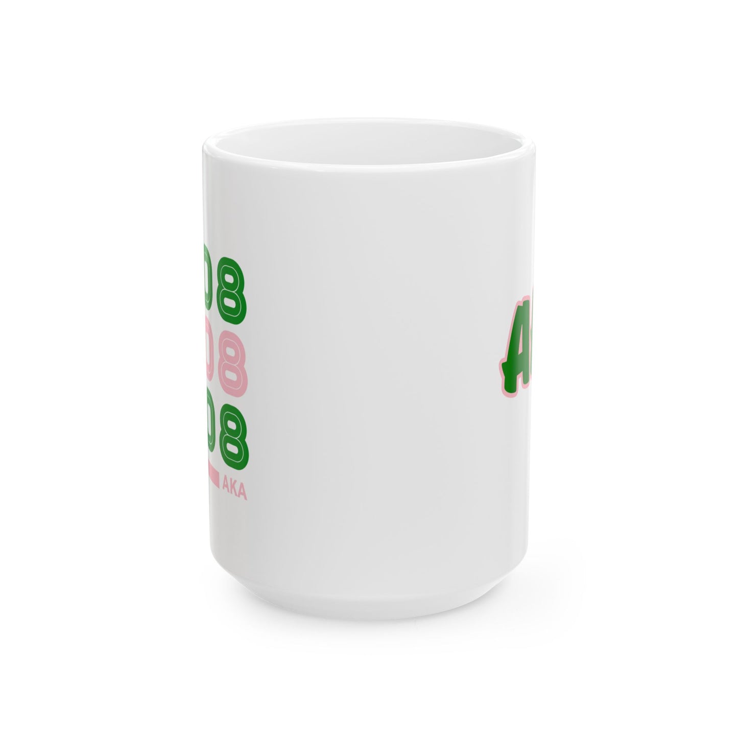 Divine 9 Sorority Inspired- AKA: Ceramic Mug