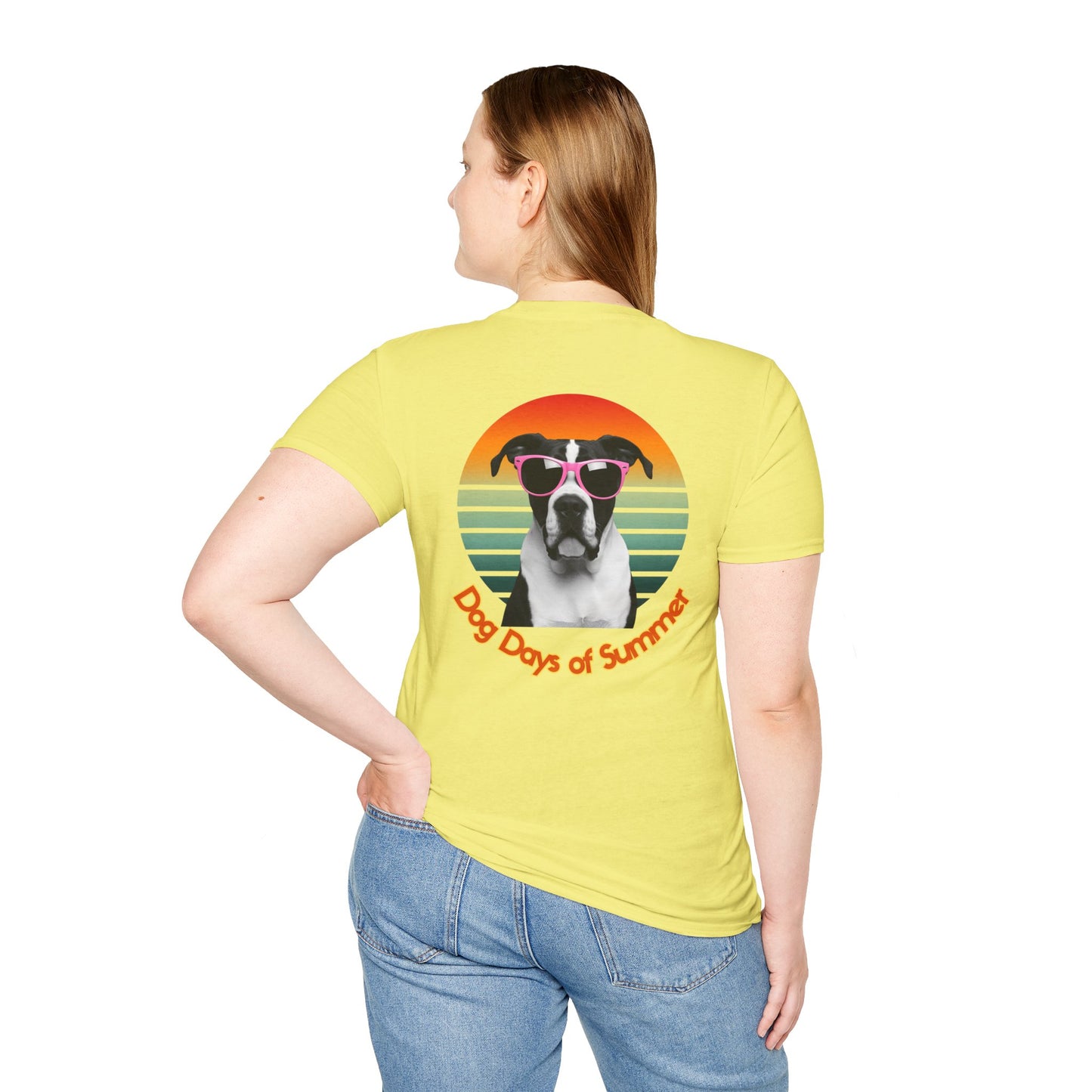 Cane Corso, Dog Days of Summer T-Shirt, Unisex Summer Tee, Fun Pet Apparel, Casual Dog Lover Gift, Vibrant Graphic Tee