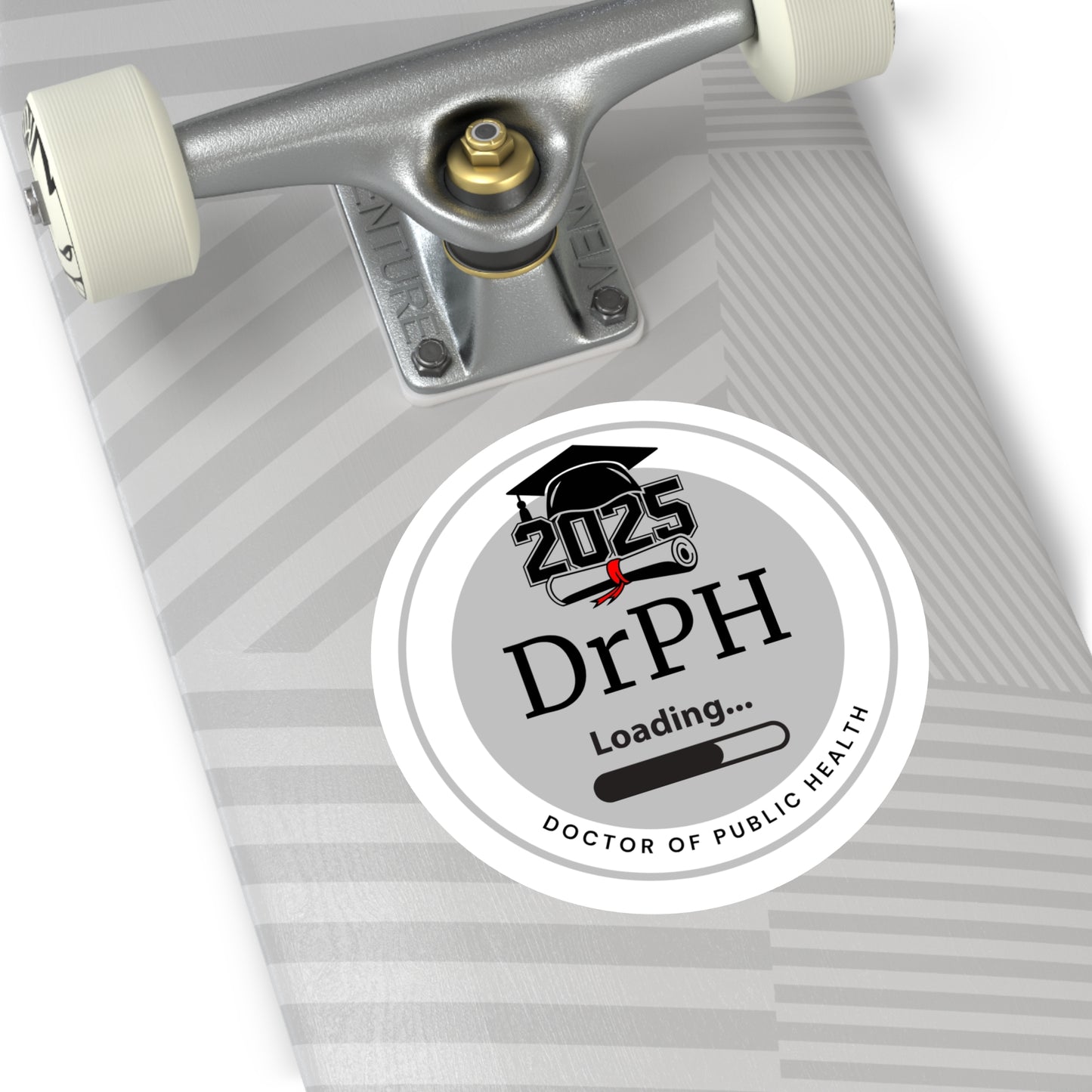 Vinyl Sticker - DrPH Sticker, Doctor of Public Health, Future Doctor, Graduation Loading