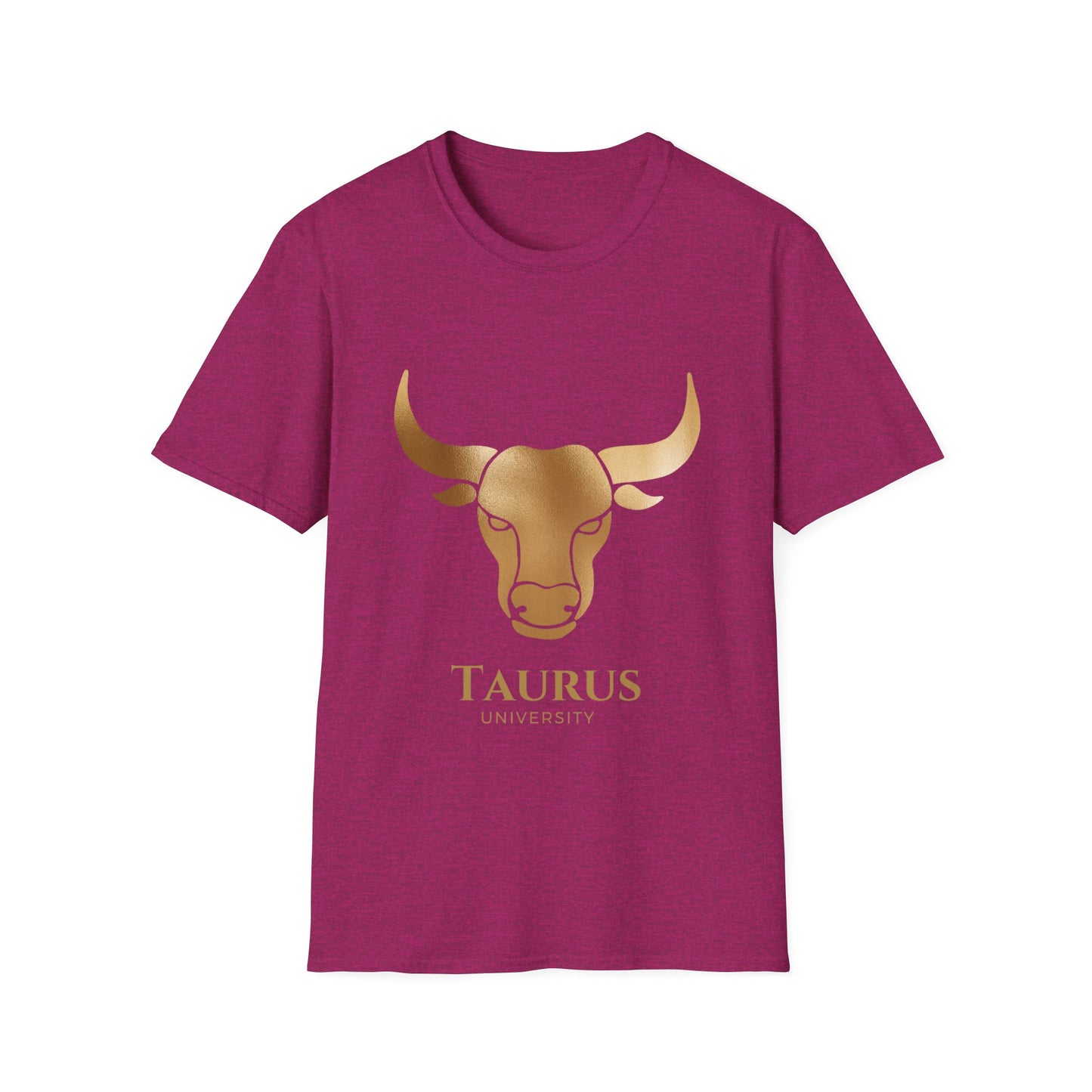 Taurus Zodiac Unisex T-Shirt - Softstyle Tee for Birthdays and Bull Lovers