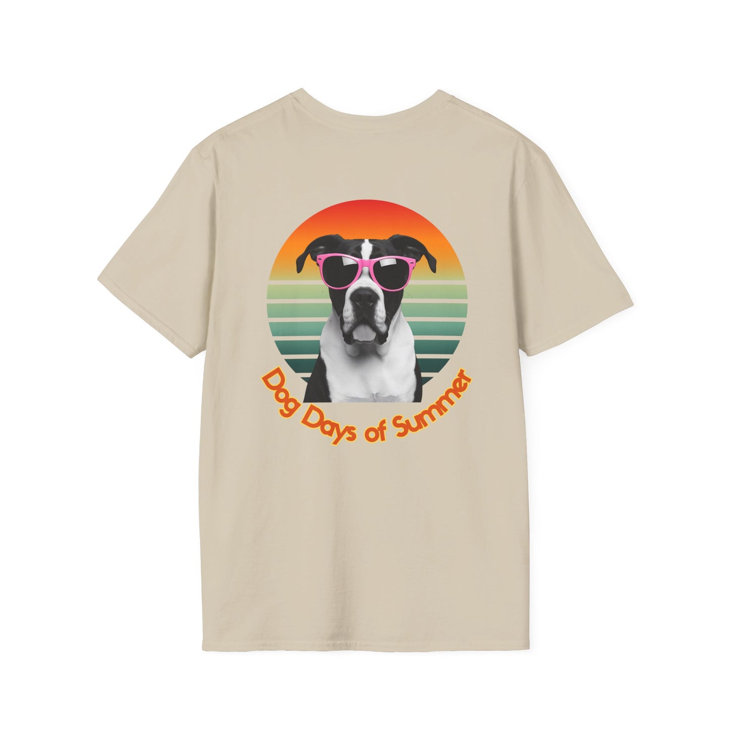 Cane Corso, Dog Days of Summer T-Shirt, Unisex Summer Tee, Fun Pet Apparel, Casual Dog Lover Gift, Vibrant Graphic Tee