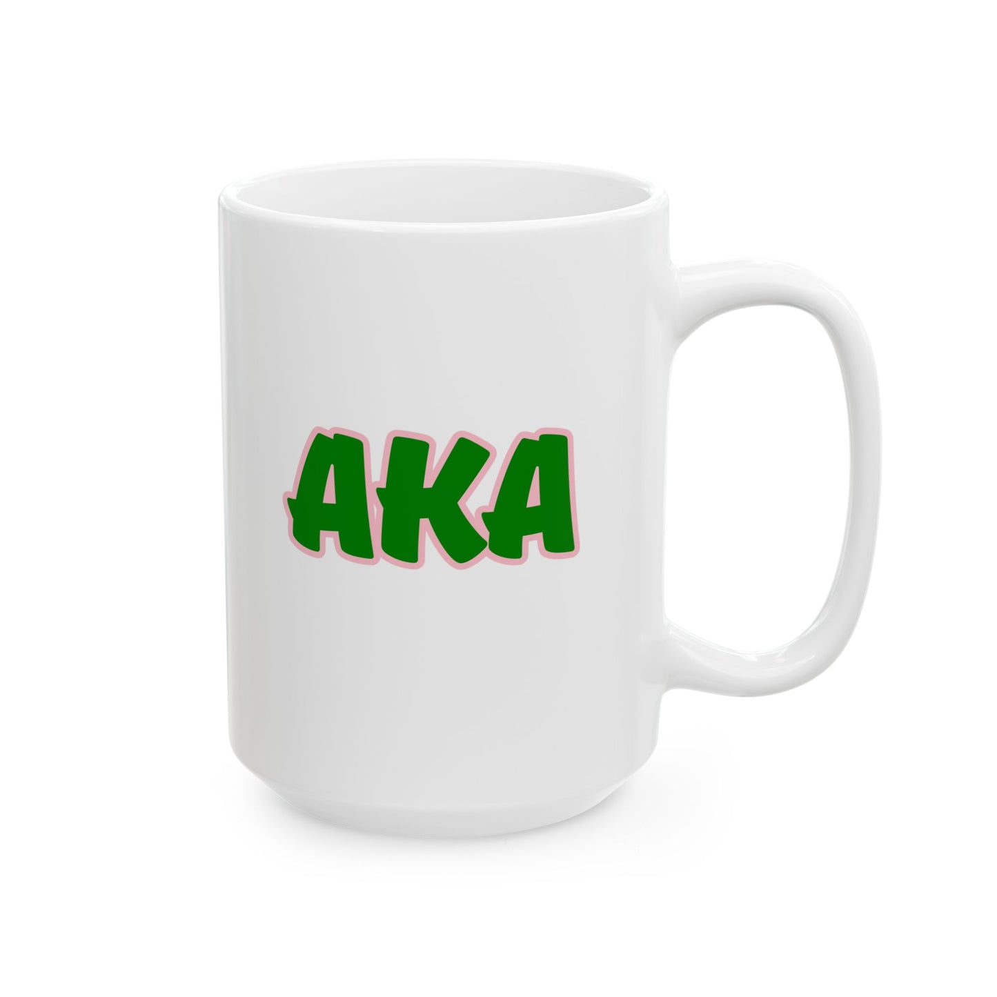 Divine 9 Sorority Inspired- AKA: Ceramic Mug