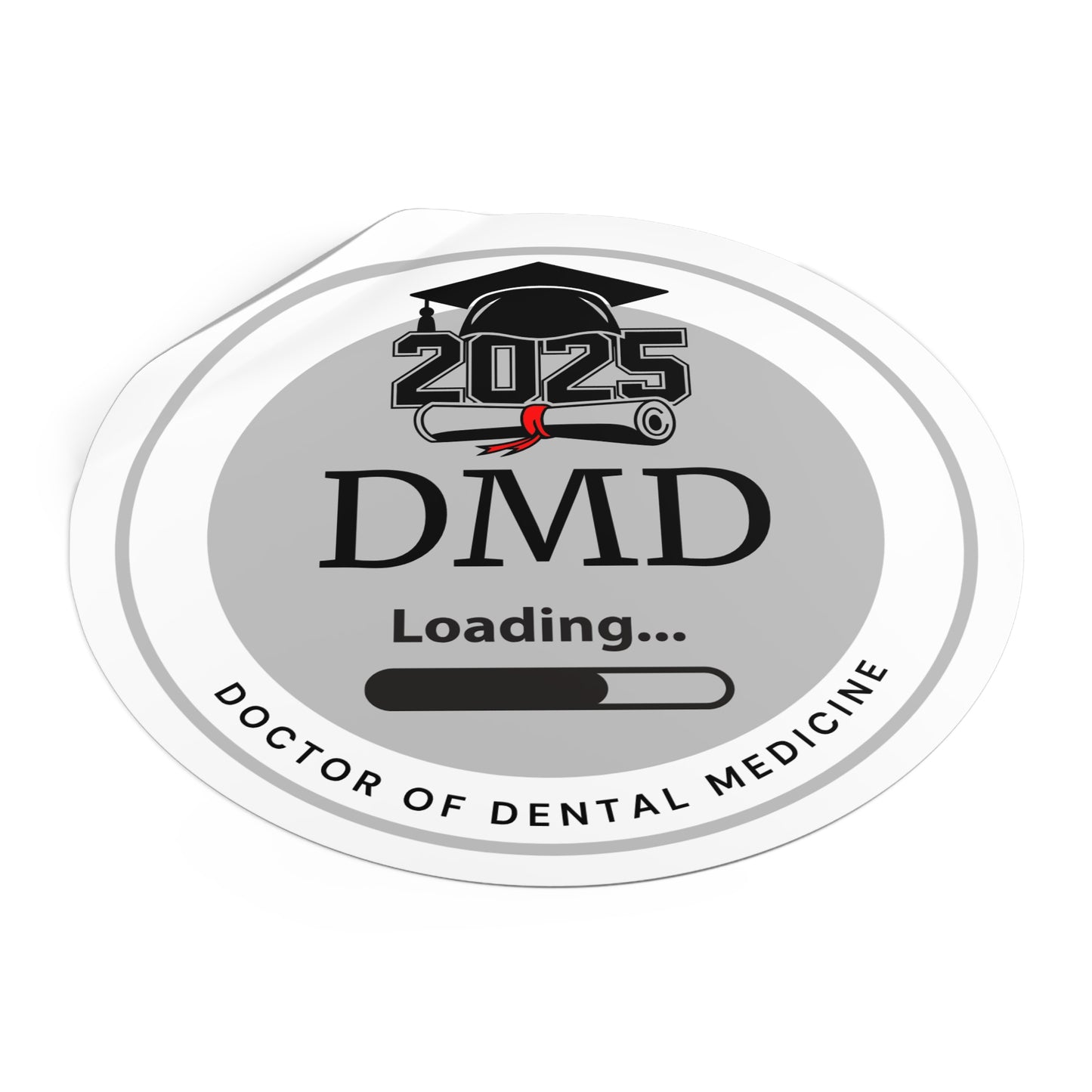 Vinyl Sticker - DMD Sticker, Doctor of Dental Medicine, Future Doctor, Graduation Loading