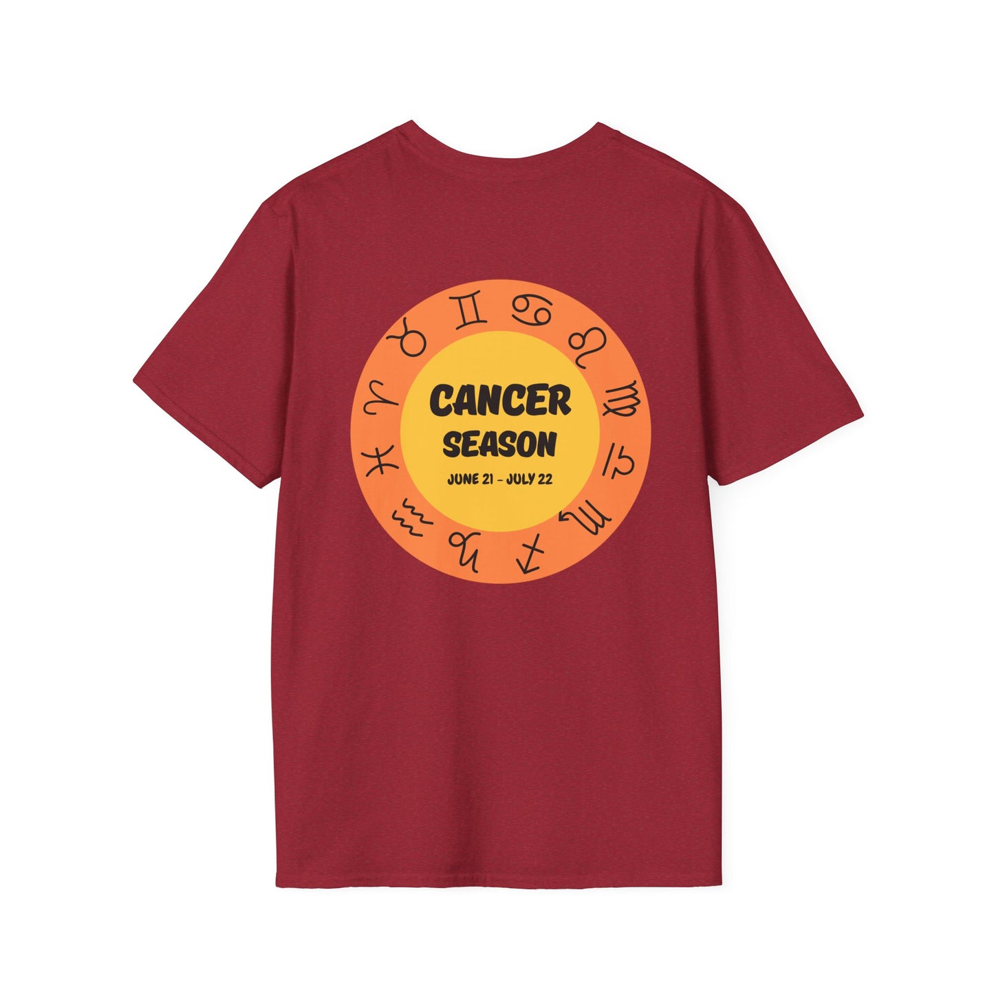 Cancer Season Zodiac Unisex T-Shirt