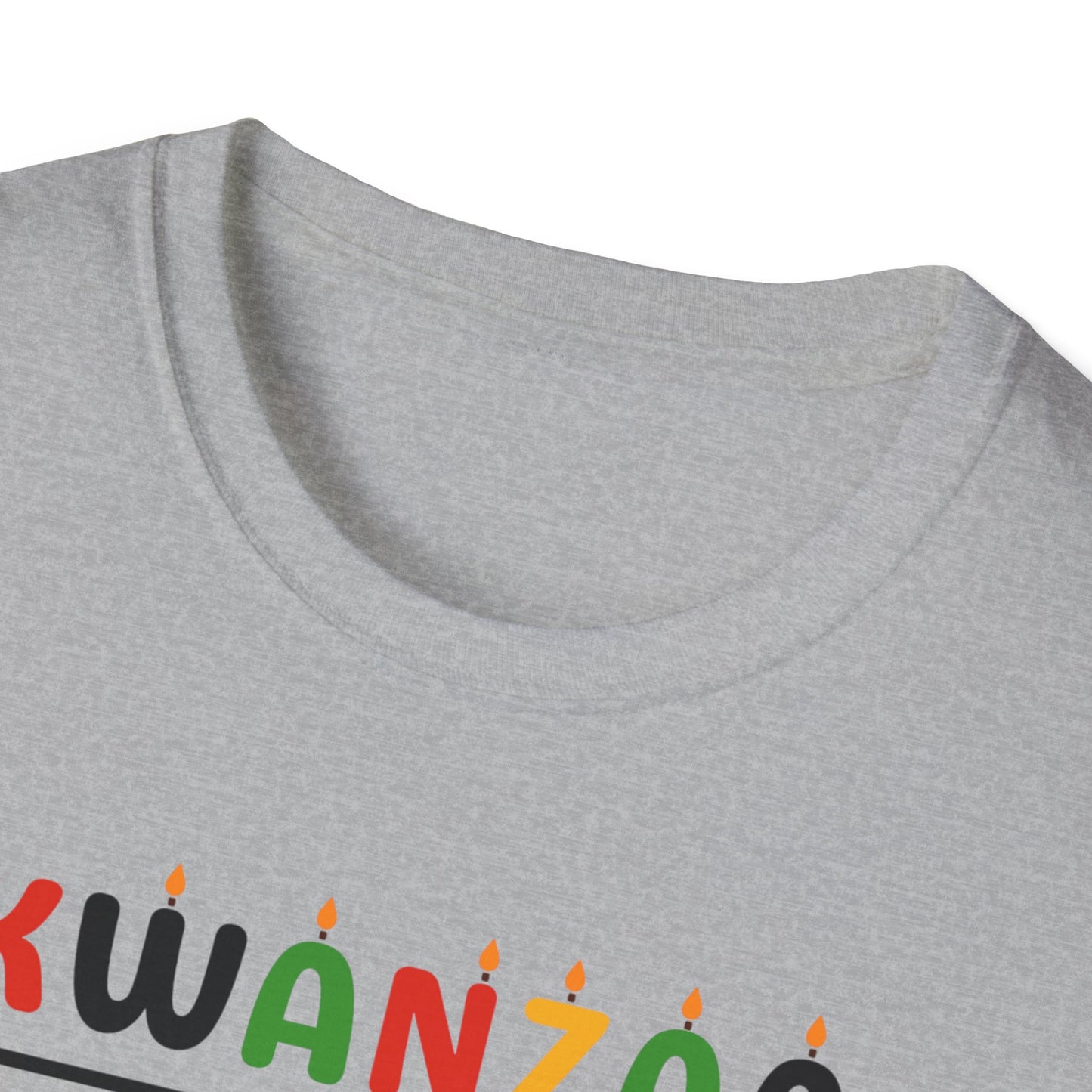 Imani, Kwanzaa T-Shirt, Unisex Softstyle Tee for Holidays, Cultural Celebration Apparel, Family Gatherings, Gift for Kwanzaa