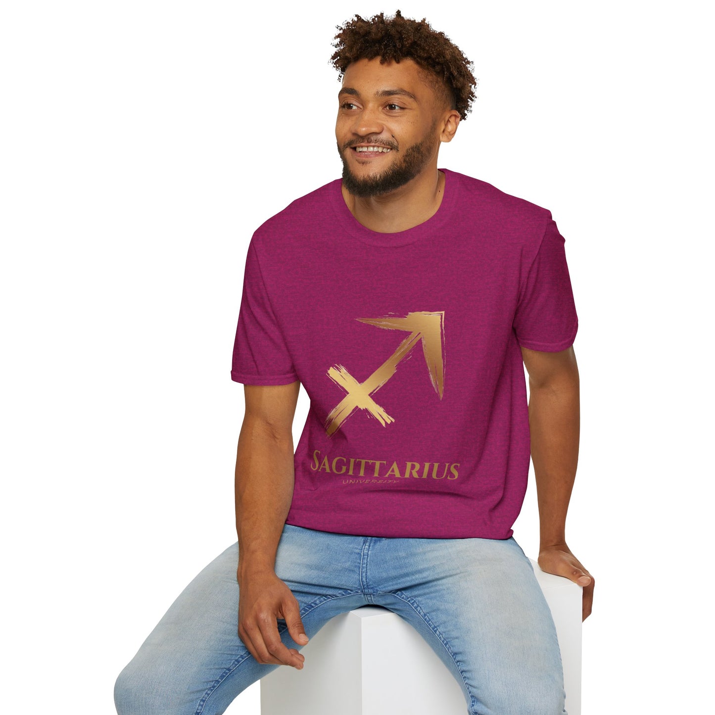 Sagittarius Zodiac T-Shirt - Unisex Softstyle Tee