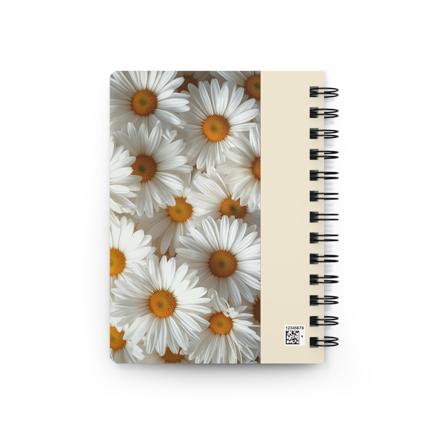 Daisies, Floral Spiral Bound Journal | Inspirational Notebook for Writing, Daily Reflections, Self-Care, Gifts, 1 Chronicles 4:10