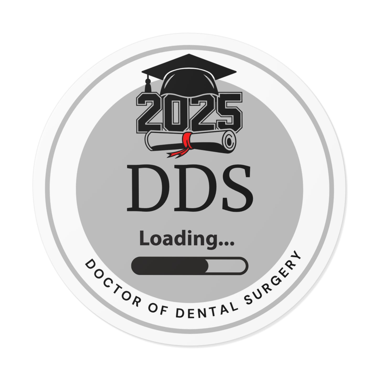 Vinyl Sticker - DDS Sticker, Doctor of Dental Surgery, Future Doctor, Graduation Loading