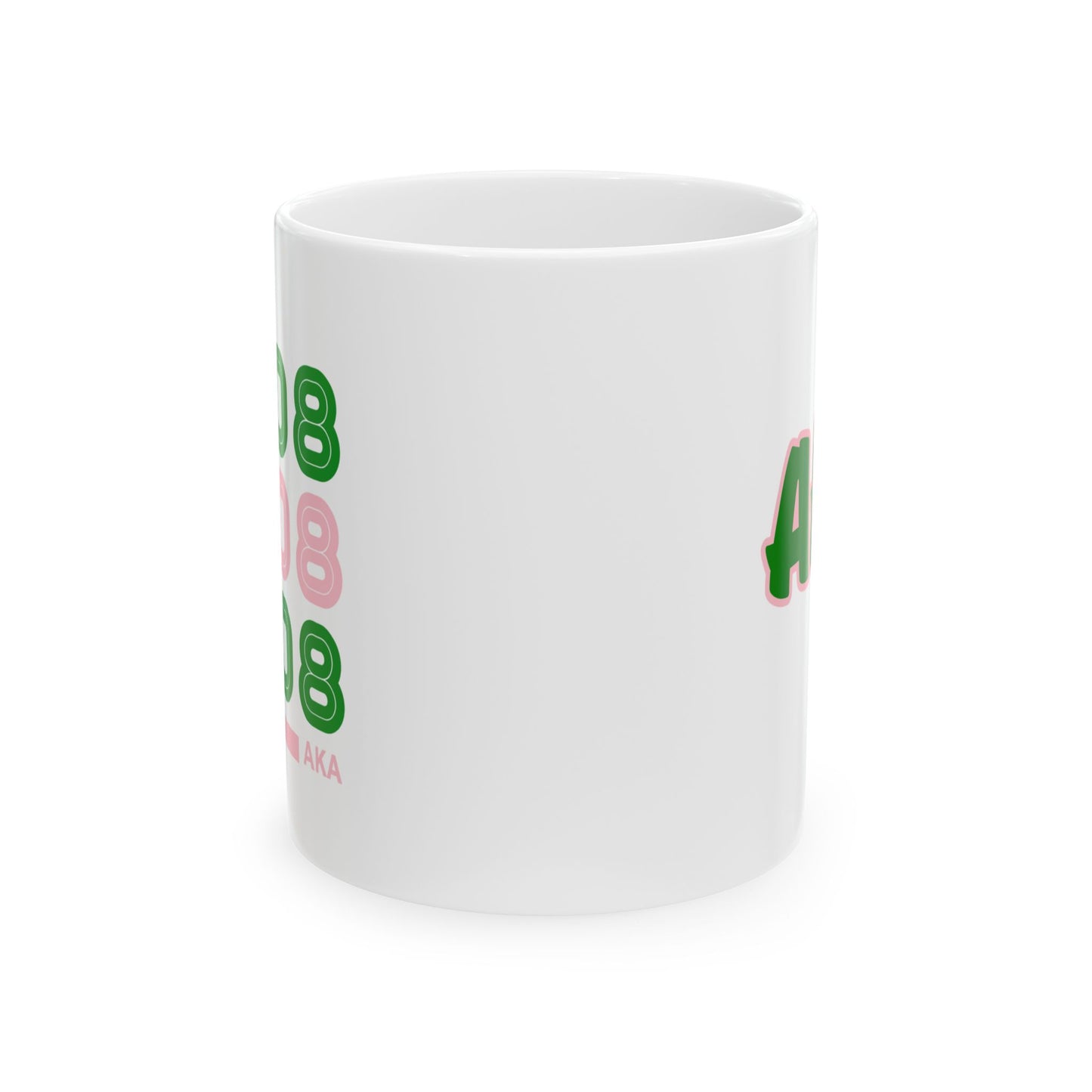 Divine 9 Sorority Inspired- AKA: Ceramic Mug