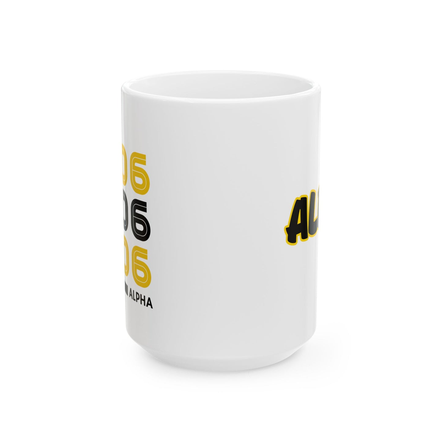 Divine 9 Fraternity Inspired- ALPHA: Ceramic Mug