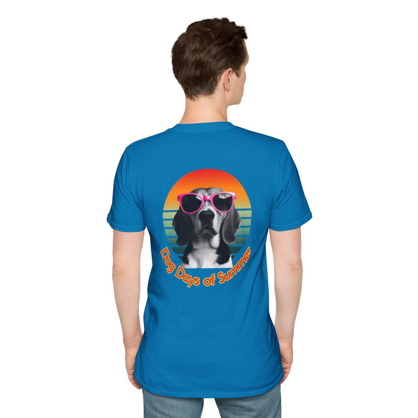 Beagle Unisex T-Shirt - Dog Days of Summer Design