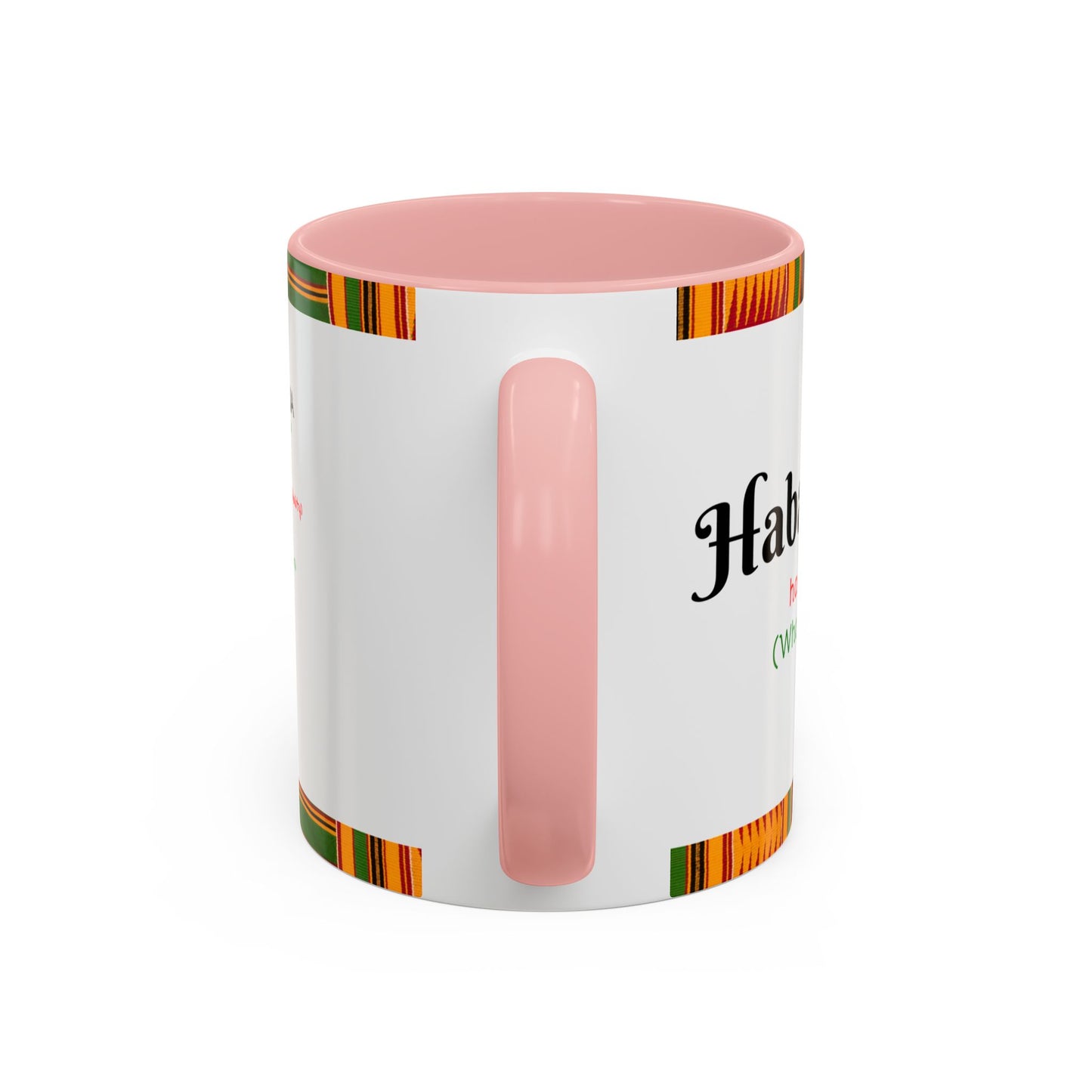 Kwanzaa Inspired Accent Coffee Mug, Vibrant African Heritage Mug, Ideal for Celebrations, Gift for Kwanzaa, Unique Everyday Use