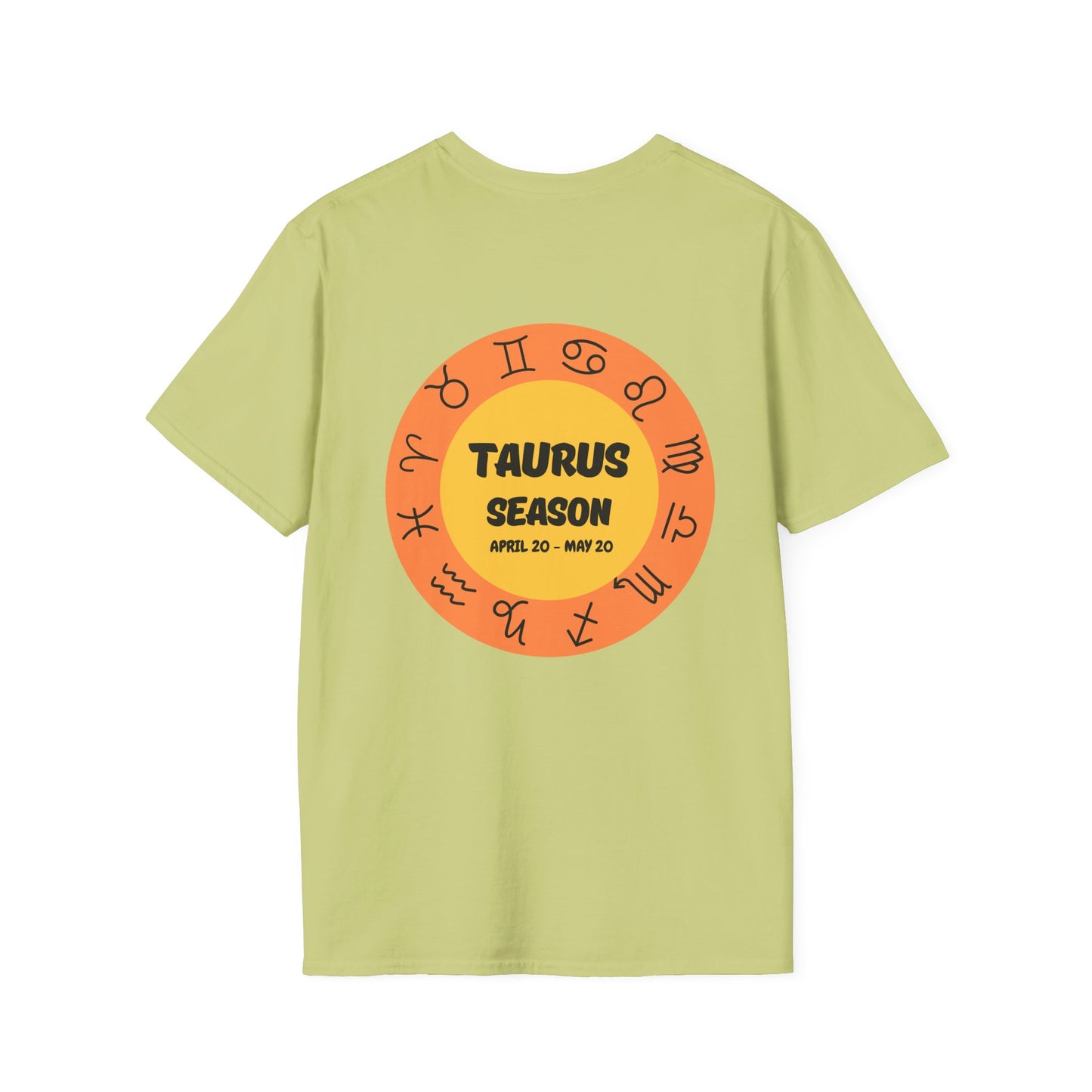 Taurus Season Zodiac Unisex T-Shirt - Softstyle Tee for Birthdays and Bull Lovers