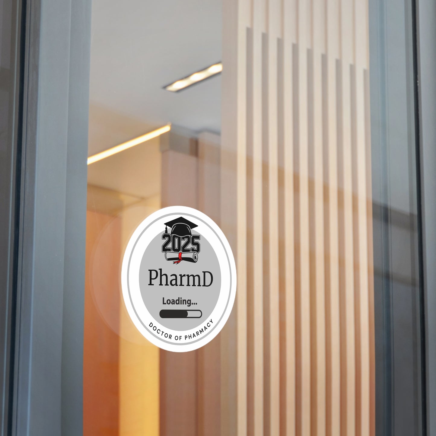Vinyl Sticker - PharmD Sticker, Doctor of Pharmacy, Future Doctor, Graduation Loading