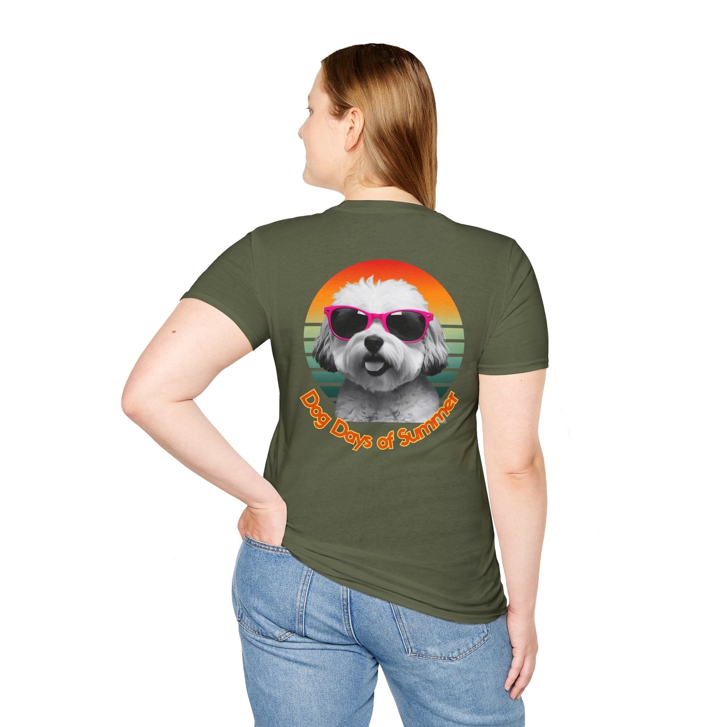 Bichon Frise Dog Days of Summer Unisex T-Shirt