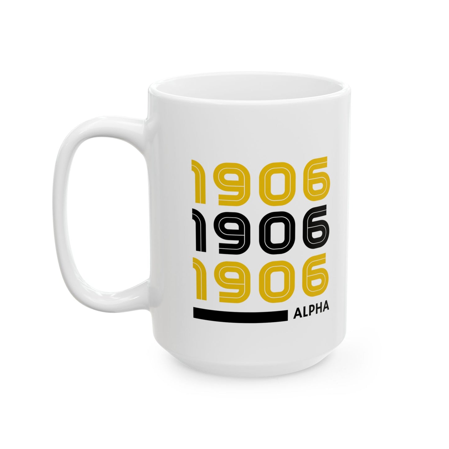 Divine 9 Fraternity Inspired- ALPHA: Ceramic Mug