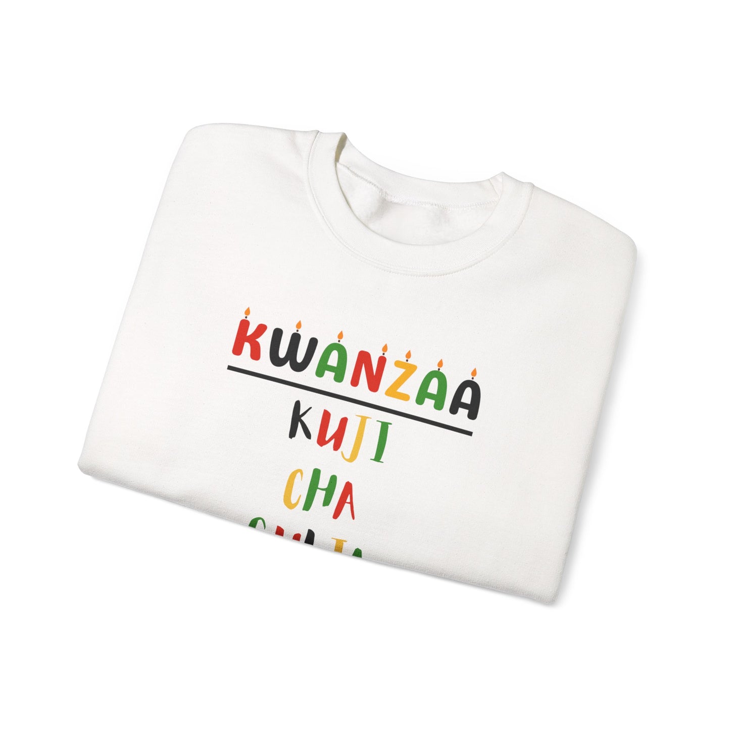 Kujichagulia, Kwanzaa Unity Sweatshirt - Cozy Crewneck, Unisex Gift, Celebratory Apparel, Holiday Sweater, Unity Message