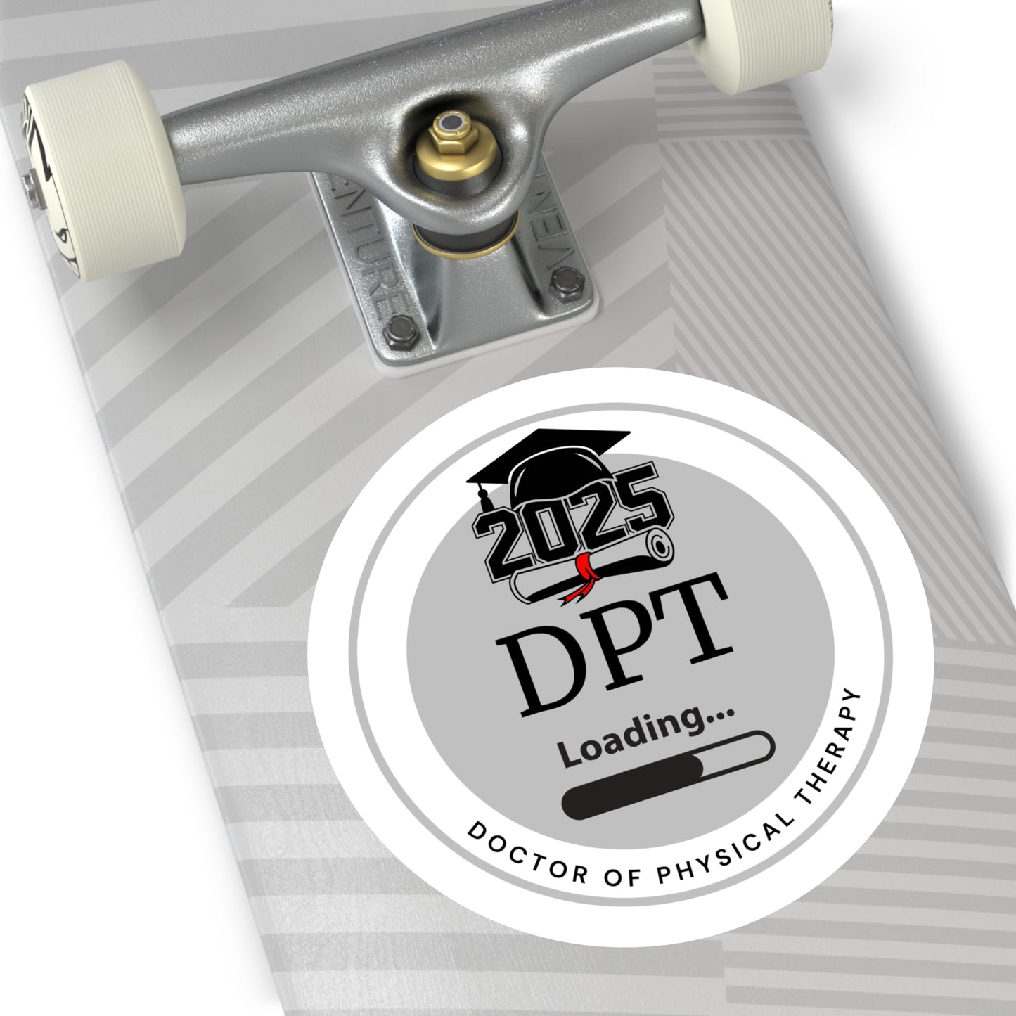 Vinyl Sticker - DPT Sticker, Doctor of Physical Therapy, Future Doctor, Graduation Loading