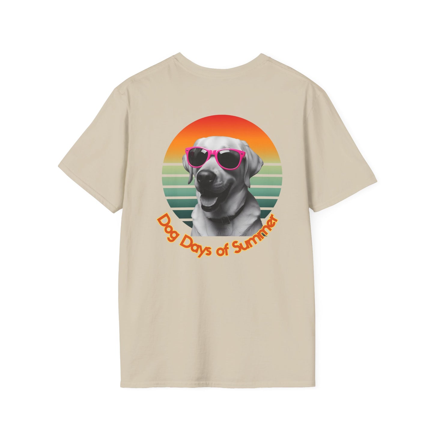 Labrador Retriever, Dog Days of Summer T-Shirt, Unisex, Summer Vibes, Dog Lover Gift, Casual Wear, Fun Tee, Perfect for Dog Owners