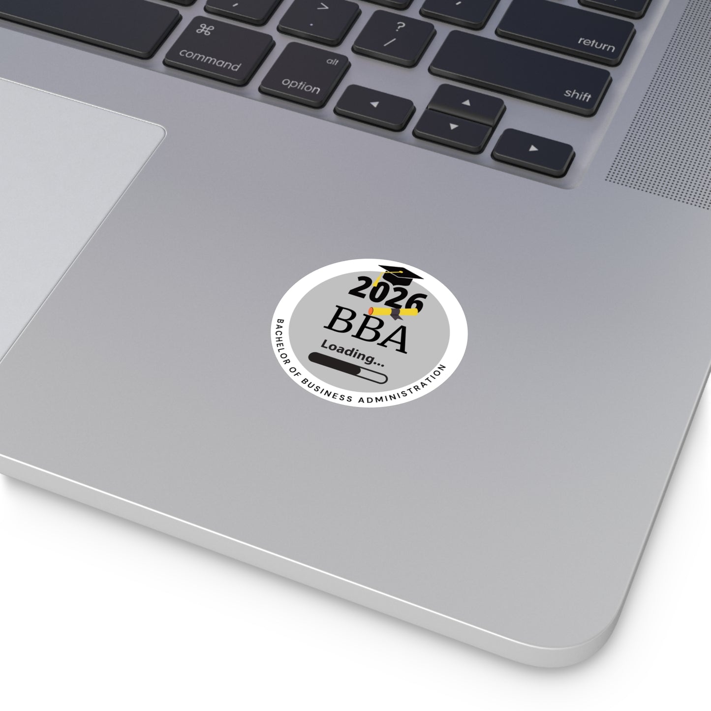 Vinyl Sticker - Bachelor of Business Administration, Graduate Class of 2026, Future Graduate