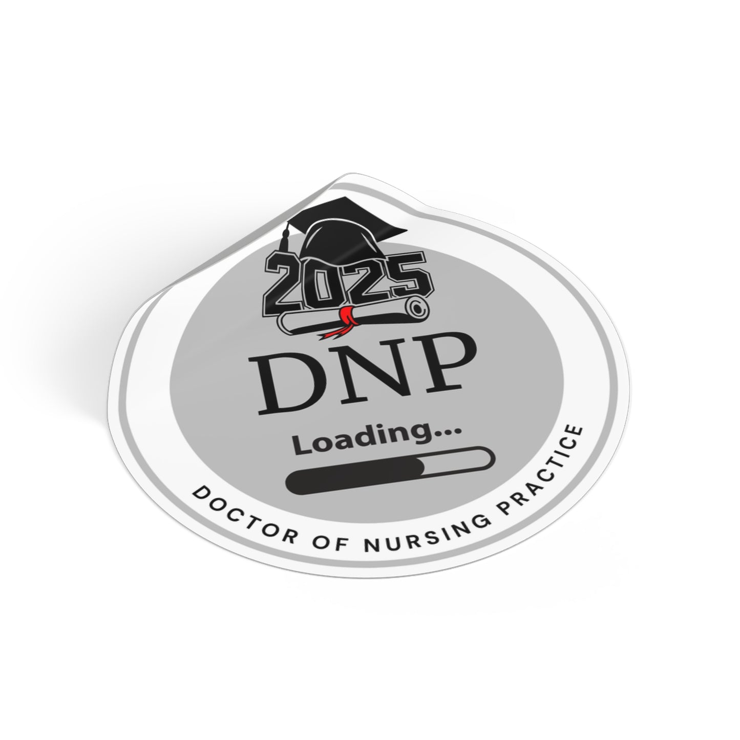 Vinyl Sticker - DNP Sticker, Doctor of Nursing Practice, Future Doctor, Graduation Loading