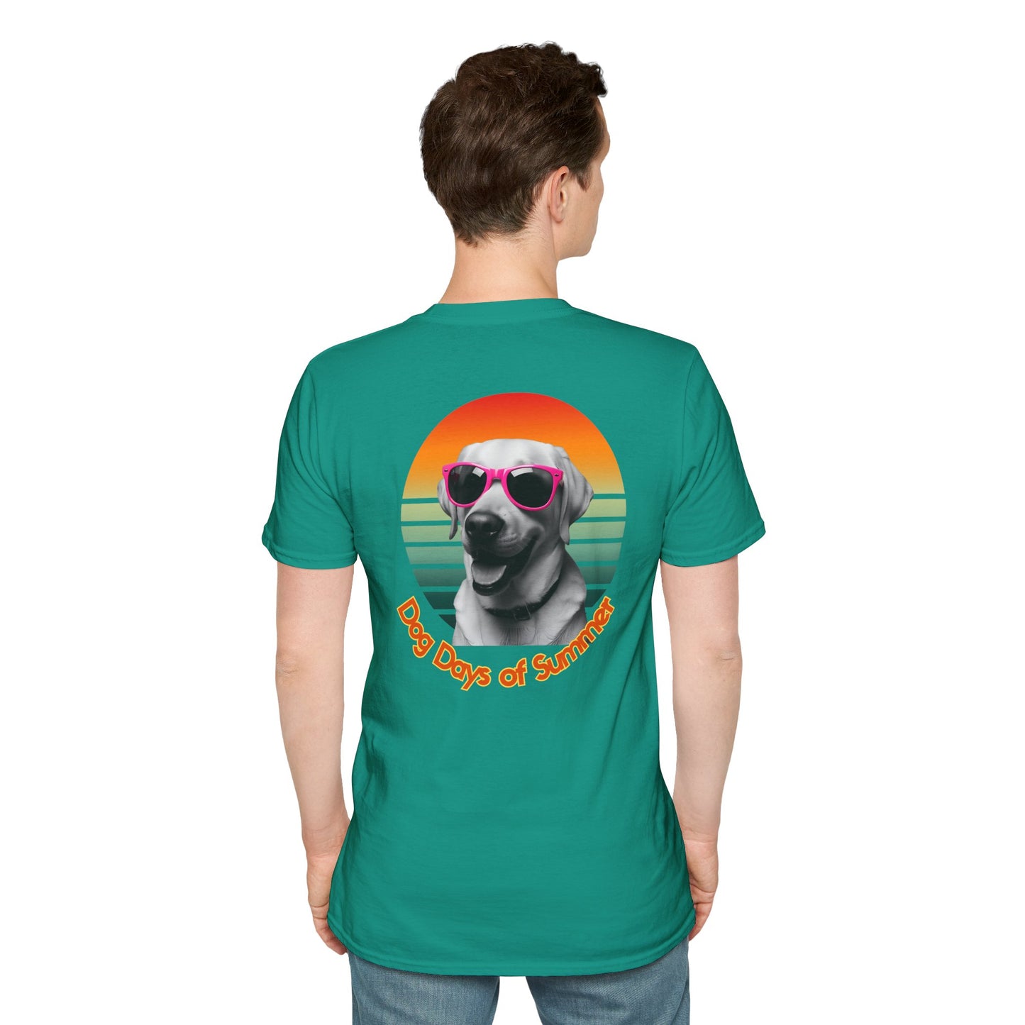 Labrador Retriever, Dog Days of Summer T-Shirt, Unisex, Summer Vibes, Dog Lover Gift, Casual Wear, Fun Tee, Perfect for Dog Owners