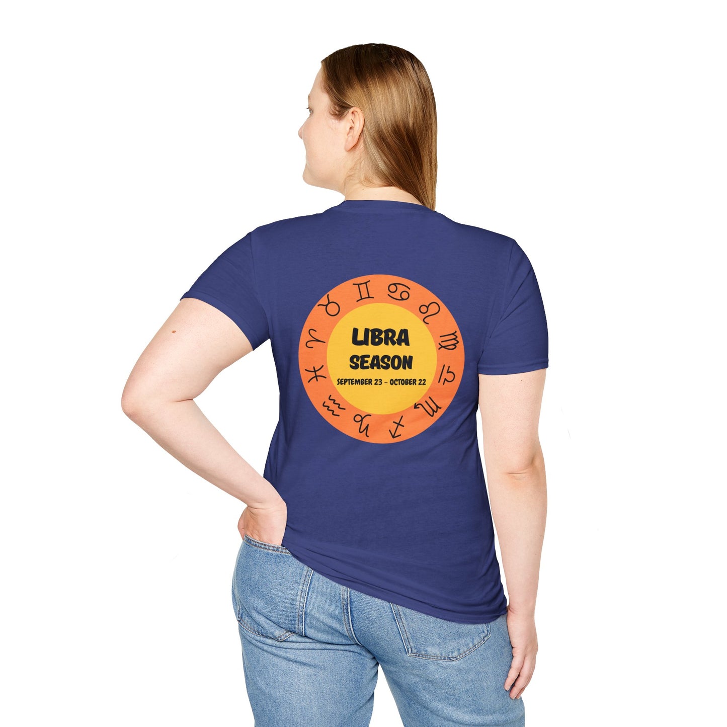 Libra Season Birthday Zodiac Unisex T-Shirt