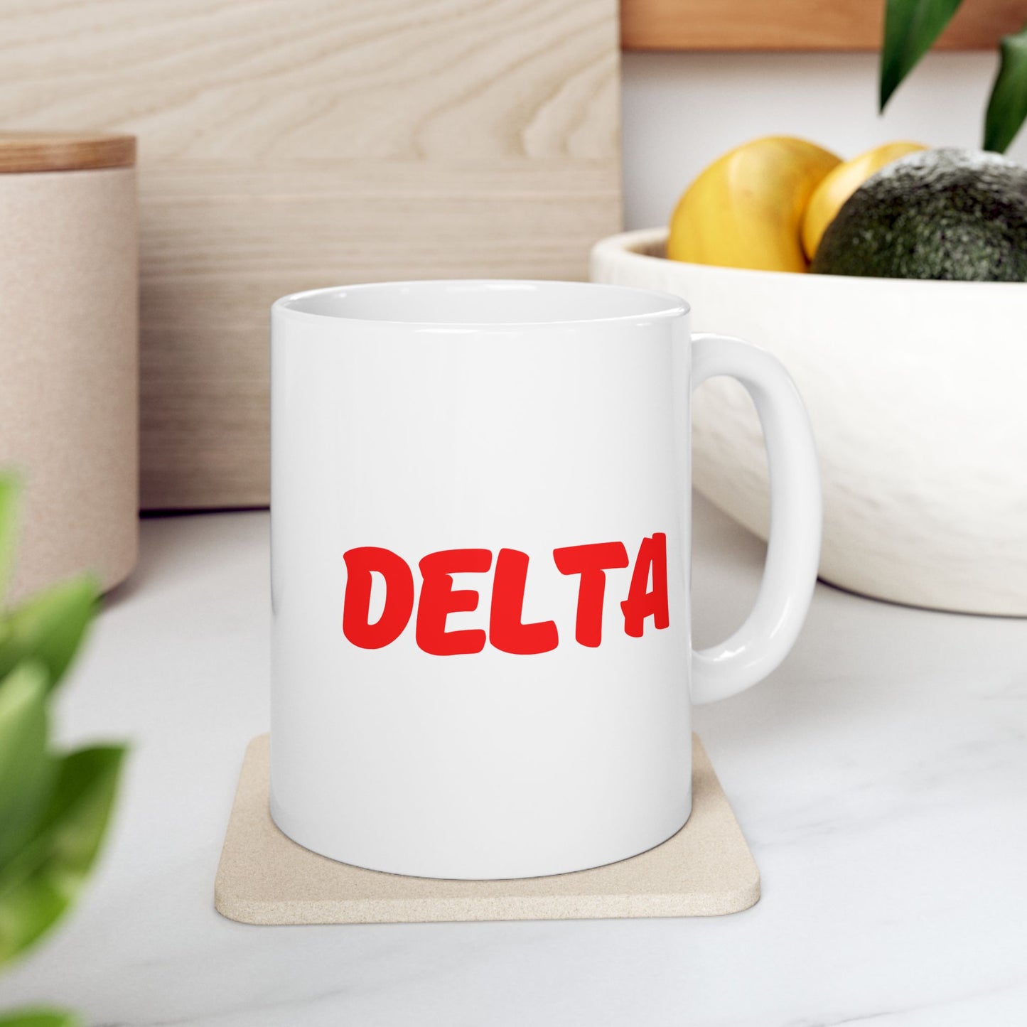 Divine 9 Sorority Inspired- DELTA: Ceramic Mug