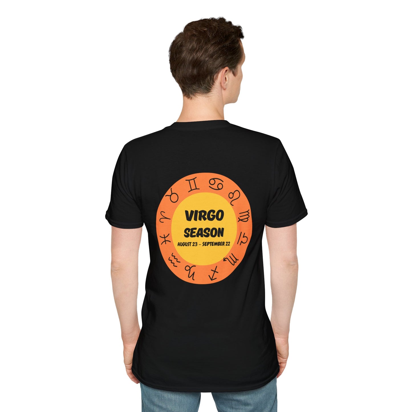 Virgo Season Zodiac T-Shirt - Unisex Softstyle