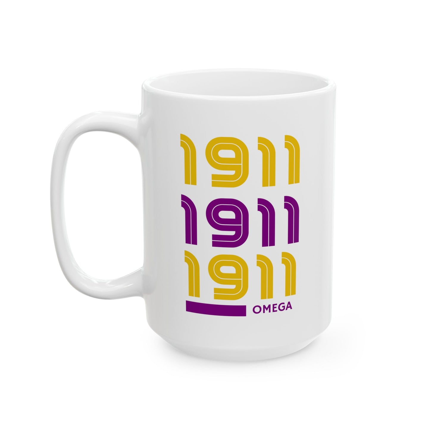 Divine 9 Fraternity Inspired- OMEGA: Ceramic Mug