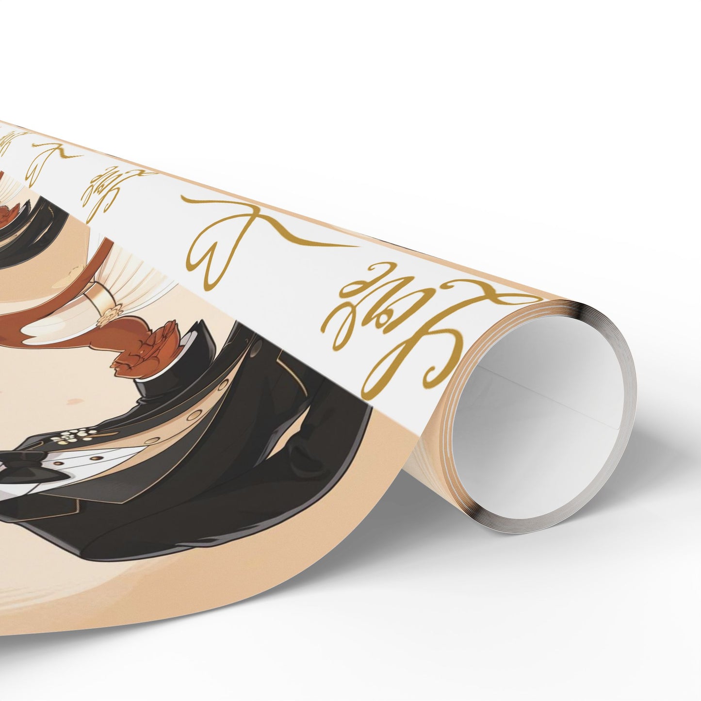 Wrapping Paper - Love, Black Love Design for Wedding, Anniversary, Bridal Shower - Gift Wrap, Party Supplies, Wedding Decor, Marriage Celebration,