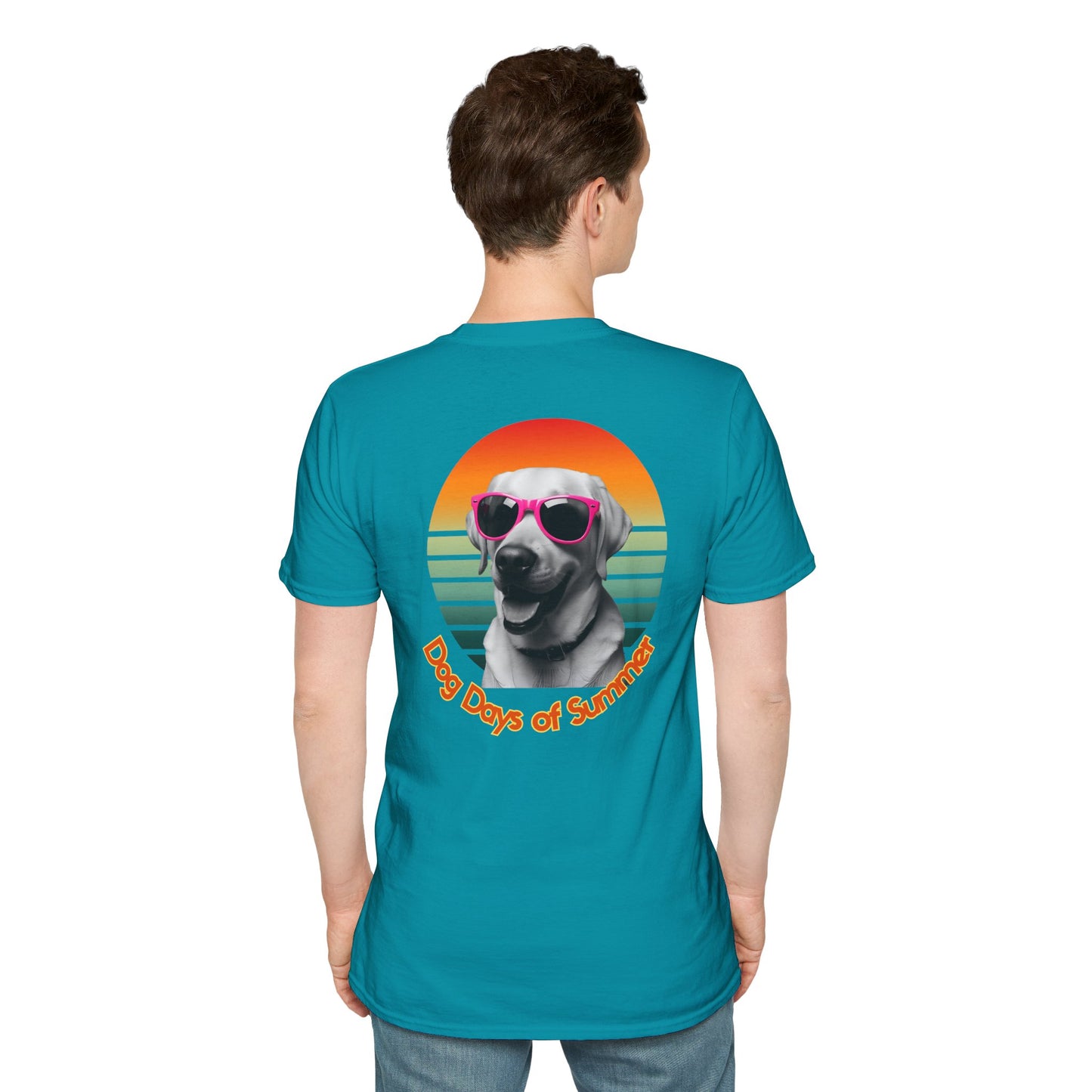 Labrador Retriever, Dog Days of Summer T-Shirt, Unisex, Summer Vibes, Dog Lover Gift, Casual Wear, Fun Tee, Perfect for Dog Owners