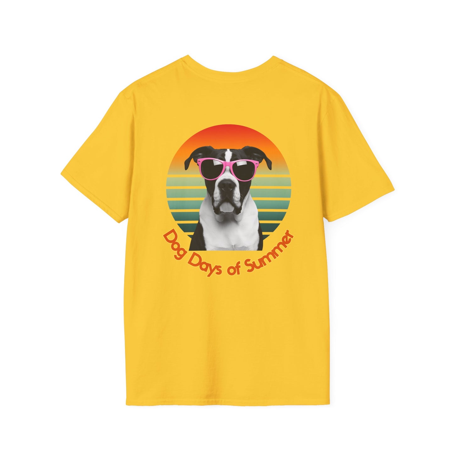 Cane Corso, Dog Days of Summer T-Shirt, Unisex Summer Tee, Fun Pet Apparel, Casual Dog Lover Gift, Vibrant Graphic Tee