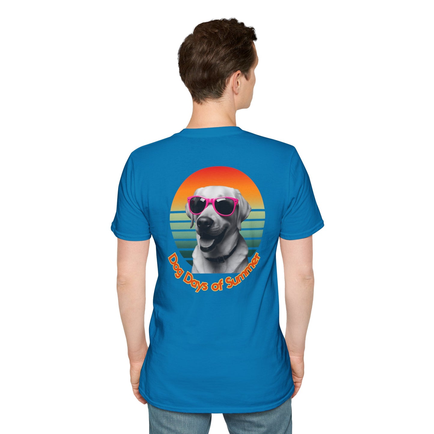 Labrador Retriever, Dog Days of Summer T-Shirt, Unisex, Summer Vibes, Dog Lover Gift, Casual Wear, Fun Tee, Perfect for Dog Owners